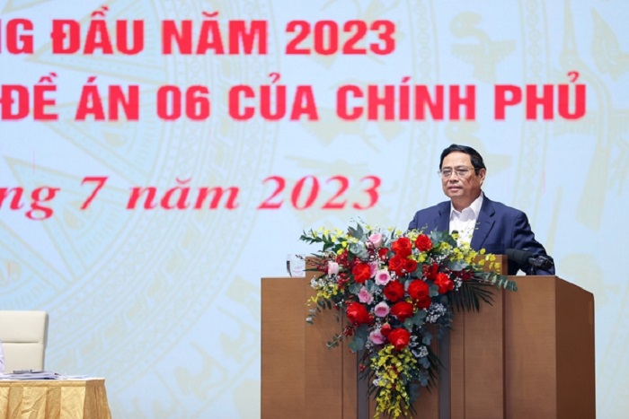 Thủ tướng Chính phủ chủ trì Hội nghị sơ kết 6 tháng đầu năm 2023 về chuyển đổi số quốc gia và Đề án 06